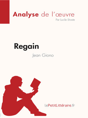 cover image of Regain de Jean Giono (Fiche de lecture)
